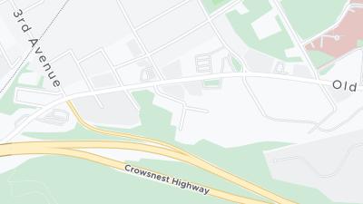 Kaart met de situering van het hotel