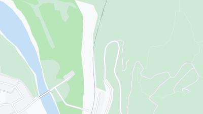 Kaart met de situering van het hotel