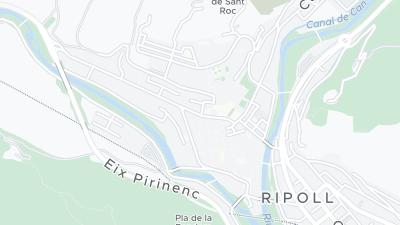 Mapa de localização do hotel