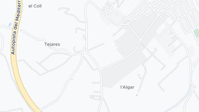 Карта локализации отеля