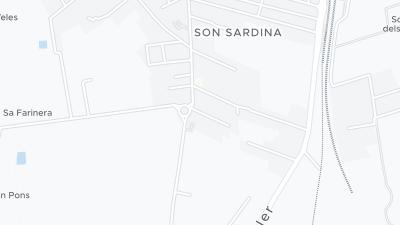 Hotel location map