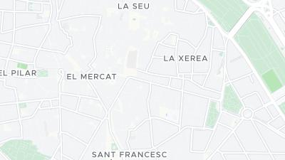 Hotel location map