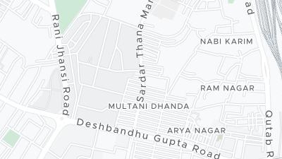 Hotel location map