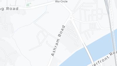 Hotel location map