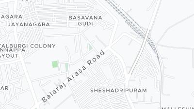 Mapa de localização do hotel