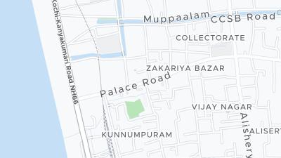 Mapa de localização do hotel