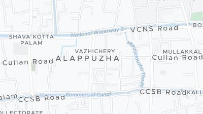 Mapa de localização do hotel