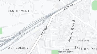 Карта локализации отеля