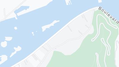 Mapa de localização do hotel