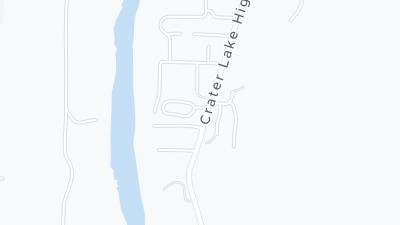 Kaart met de situering van het hotel