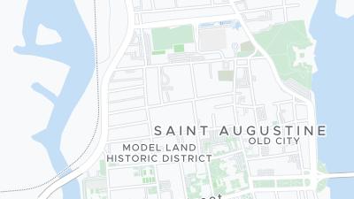 Kaart met de situering van het hotel