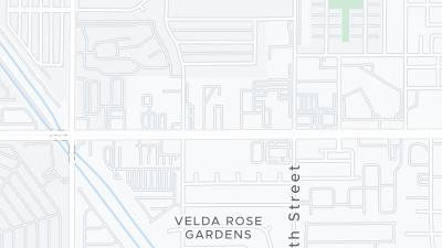 Kaart met de situering van het hotel