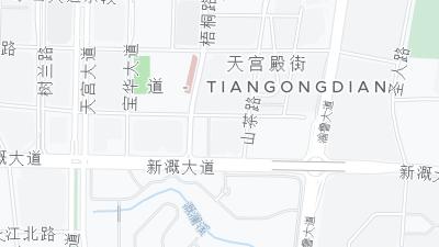 Hotel location map
