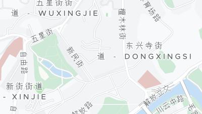 Mapa de localização do hotel