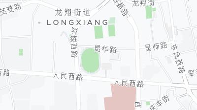 Hotel location map