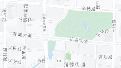 Hotel location map