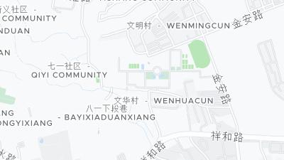 Plan de localisation de l'hôtel