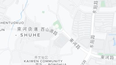 Mapa de localização do hotel