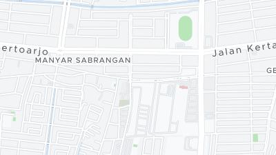 Mapa de localização do hotel