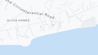 Mapa de localização do hotel