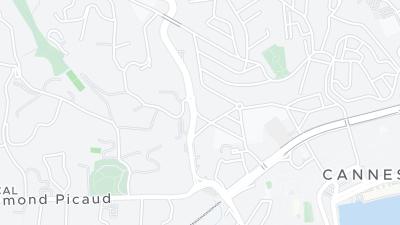 Hotel location map