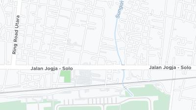 Plan de localisation de l'hôtel