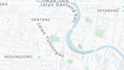 Mapa de localização do hotel