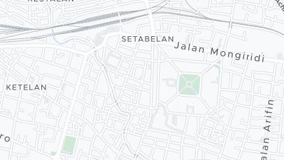 Kort over hotellets beliggenhed