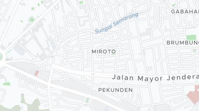 Mapa de localização do hotel