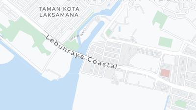 Mapa de localização do hotel