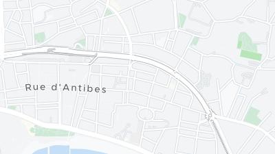 Hotel location map