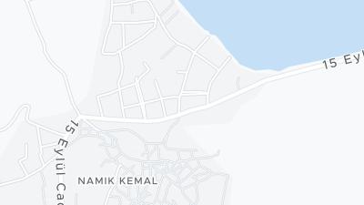 Hotel location map