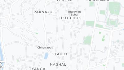 Hotel location map