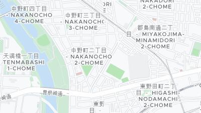 Hotel location map