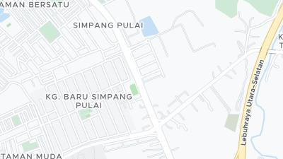 Mapa de localização do hotel