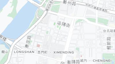 Hotel location map
