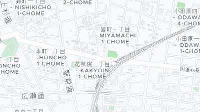 ホテル所在地マップ