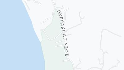 Mapa de localização do hotel