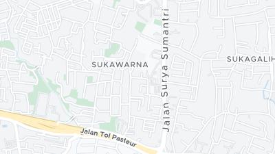 Plan de localisation de l'hôtel