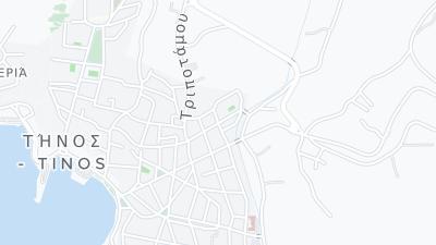 Hotel location map