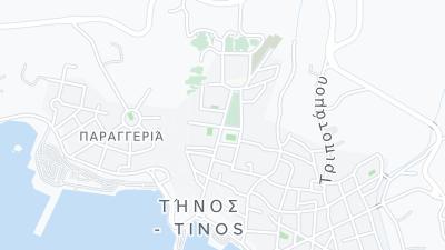 Hotel location map