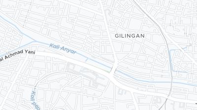 Hotel location map