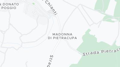 Mapa de localização do hotel