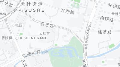 Hotel location map