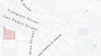 Hotel location map