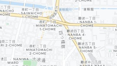 Mapa de localização do hotel