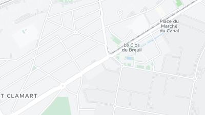 Kort over hotellets beliggenhed