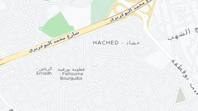 Hotel location map