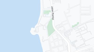 Mapa de localização do hotel