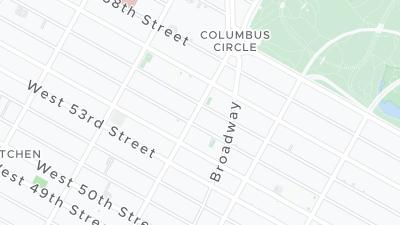 Hotel location map